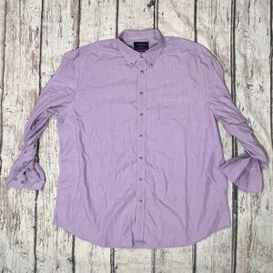 Charles Tyrwhitt Classic Purple Mens Dress Button Down Professional Shirt